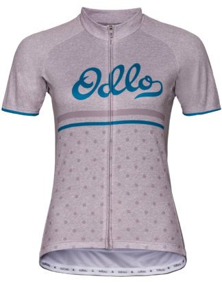 Odlo Biking-Shirt Element, Kurzarm, Stehkragen braun