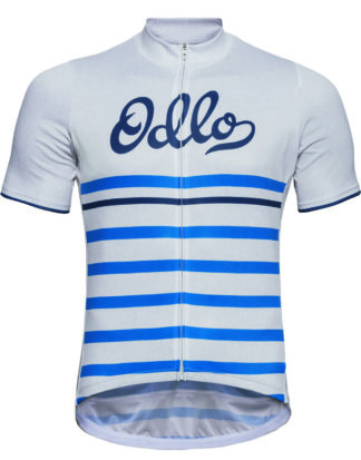 Odlo Biking-Shirt Element, Kurzarm, Stehkragen grau