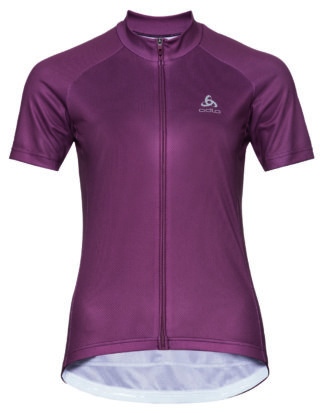 Odlo Biking-Shirt Element, Kurzarm, Stehkragen rot