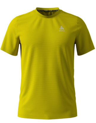 Odlo Funktions-T-Shirt F-Dry, Rundhals gelb