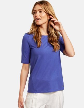Oversize Shirt Blau 36/S