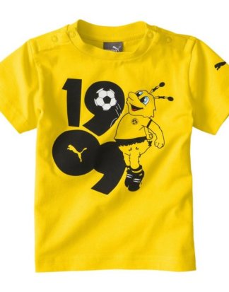 PUMA T-Shirt "BVB Minicats Graphic Kinder T-Shirt"