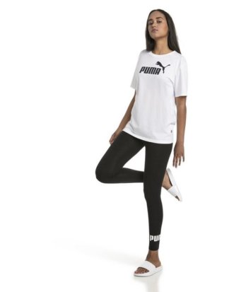 PUMA T-Shirt "Damen Boyfriend Logo T-Shirt"