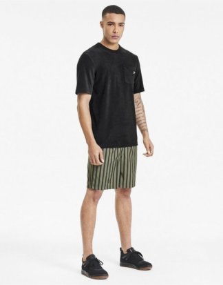 PUMA T-Shirt "Downtown Herren Frottee T-Shirt"