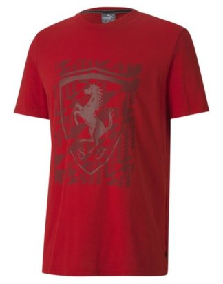 PUMA T-Shirt "Ferrari Big Shield Herren T-Shirt"