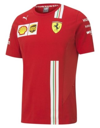 PUMA T-Shirt "Ferrari Leclerc Replica Herren T-Shirt"