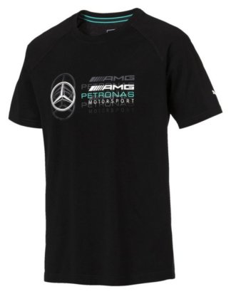 PUMA T-Shirt "MERCEDES AMG PETRONAS Herren Logo T-Shirt"