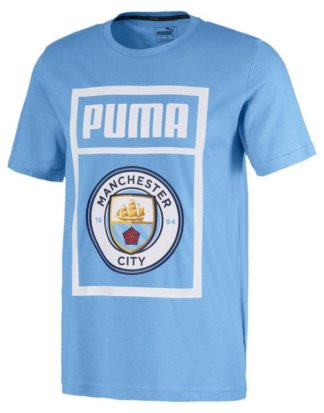 PUMA T-Shirt "Manchester City Herren Shoe Tag T-Shirt"
