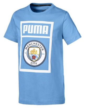 PUMA T-Shirt "Manchester City Kinder Shoe Tag T-Shirt"