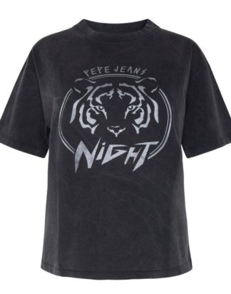 Pepe Jeans T-Shirt "CHARLOTTE" Oversized-Form und coole Used-Waschung