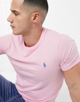 Polo Ralph Lauren - T-Shirt in Rosa mit Logo