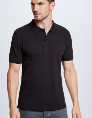 Polo-Shirt Petter, schwarz