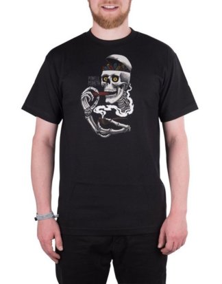 Powell Peralta T-Shirt "Curb Skelly" Frontprint