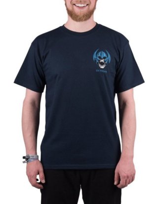 Powell Peralta T-Shirt "Welinder Nordic Skull" Brustprint & Backprint