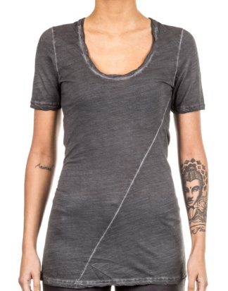 Preach Damen T-Shirt DUNA-A grau