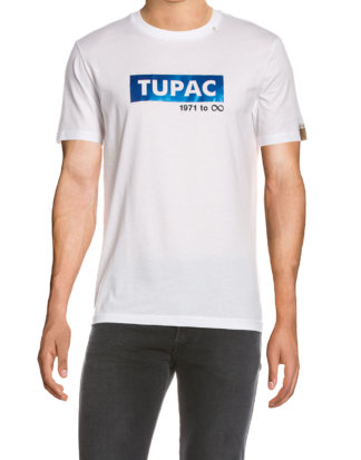 Projects T-Shirt, Rundhals, gerader Schnitt weiß
