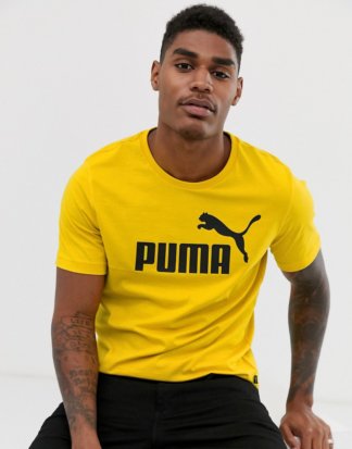 Puma - Essentials - Gelbes T-Shirt