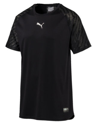 Puma Trainings-Shirt Vent, Kurzarm, Rundhals schwarz