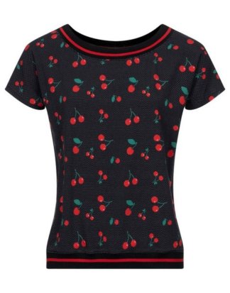 Pussy Deluxe T-Shirt "Cherry Dots"