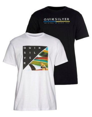 Quiksilver T-Shirt "RETRO STAX FLAXTON PACK" (2er-Pack)