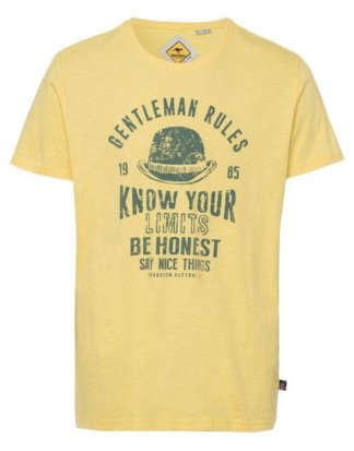 ROADSIGN australia T-Shirt "Gentleman Rules" mit Vintage-Print