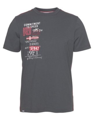 Rhode Island T-Shirt mit Frontprint