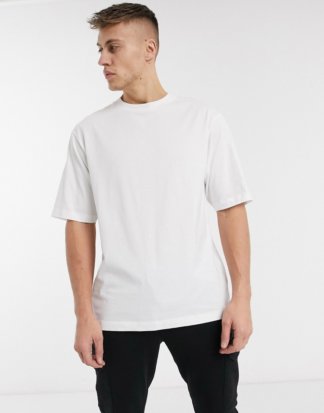 River Island - Weißes Oversize-T-Shirt