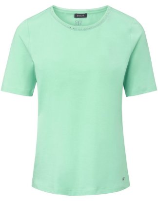 Rundhals-Shirt Basler grün Größe: 36
