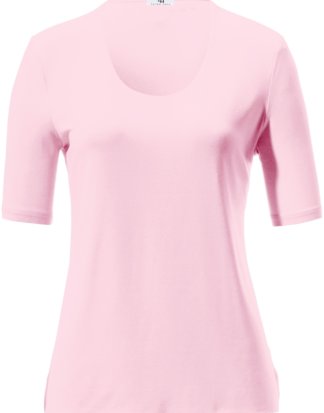 Rundhals-Shirt Peter Hahn rosé Größe: 36