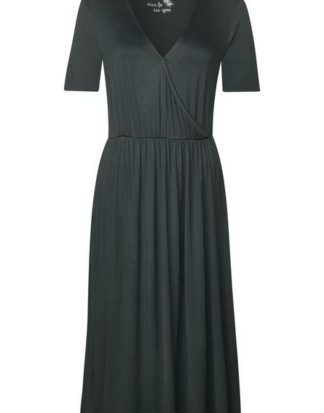 STREET ONE Jerseykleid mit verlängerten T-Shirt Ärmeln