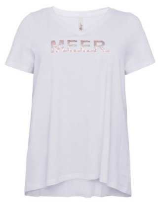 Sheego T-Shirt in figurumspielender Form