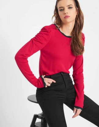 Shirt mit Puffärmeln