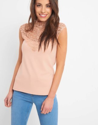 Shirt mit Spitze