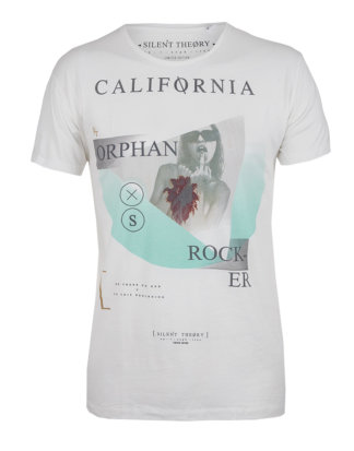 Silent Theory T-Shirt ORPHAN ROCKER off-white