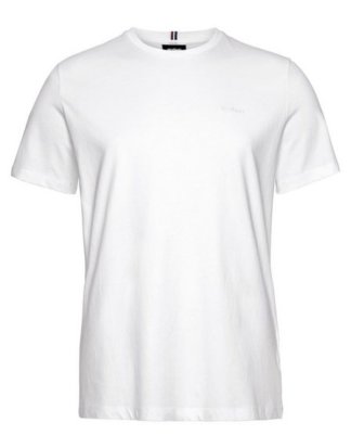 Strellson T-Shirt "J-Clark-R02" tonige Labelstickerei