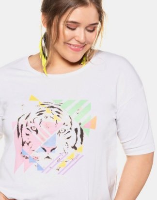 Studio Untold T-Shirt T-Shirt, Fotoprint, Halber Arm, Oversized