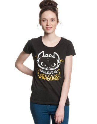 Super RTL T-Shirt "Dragons I Believe In Dragons"