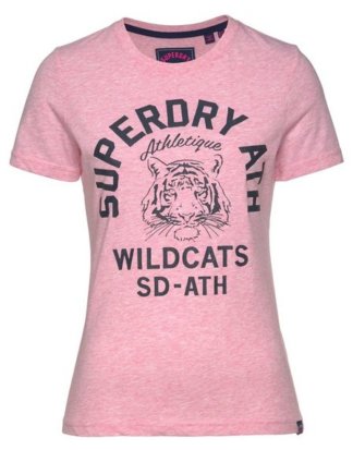 Superdry T-Shirt "SD MASCOT ENTRY TEE" im coolen College-Look