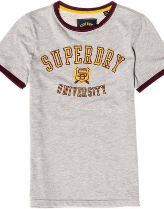 Superdry T-Shirt "SD UNIVERSITY ENTRY TEE" im angesagtem College-Style