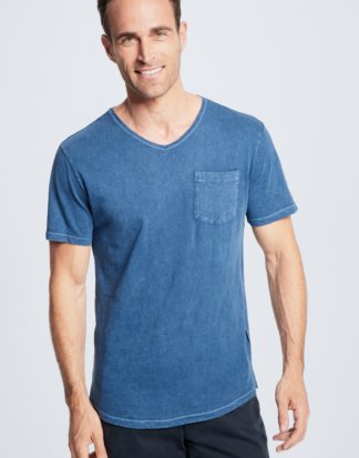 T-Shirt Connor, blau