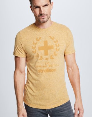 T-Shirt Fellsmere - S.C. Collection, gelb meliert