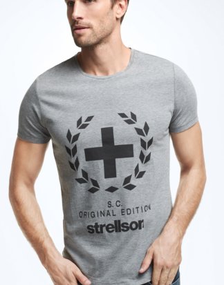 T-Shirt Newbury - S.C. Collection, dunkelgrau
