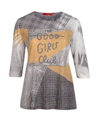 THEA T-Shirt mit Leo-Print