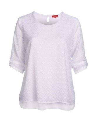THEA T-Shirt mit graphischer Struktur