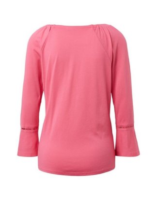 TOM TAILOR 3/4-Arm-Shirt "T-Shirt mit Carmen-Ausschnitt"