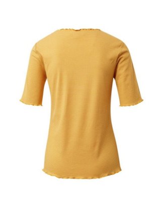 TOM TAILOR Denim T-Shirt "Gestreiftes T-Shirt in Ripp-Optik"