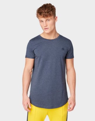 TOM TAILOR Denim T-Shirt "T-Shirt mit Logo-Stickerei"