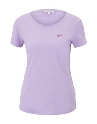 TOM TAILOR Denim T-Shirt "lockeres T-Shirt mit Print"