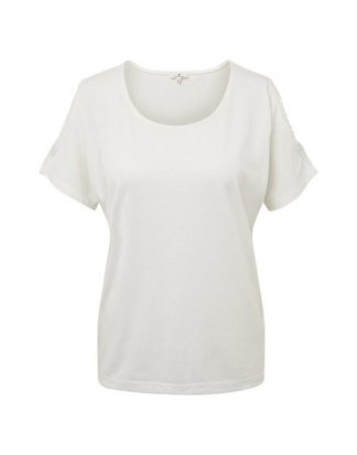TOM TAILOR Kurzarmshirt "Cold-Shoulder T-Shirt"