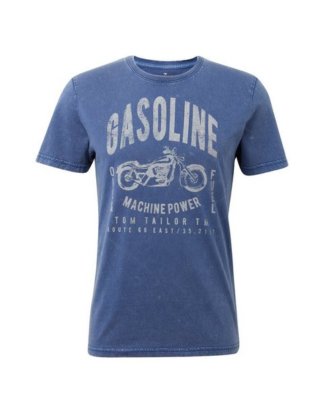 TOM TAILOR Kurzarmshirt "T-Shirt im Washed Out Look"